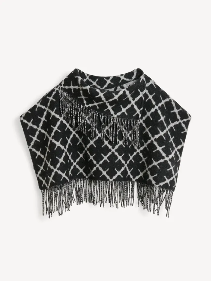 By Malene Birger Scarves Women Turtlos Wool Bib Light Grey Melange