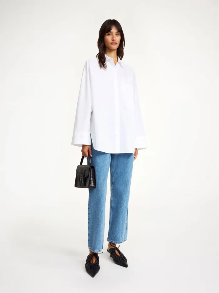 By Malene Birger Shirts Women Derris Organic Cotton Shirt Pure White