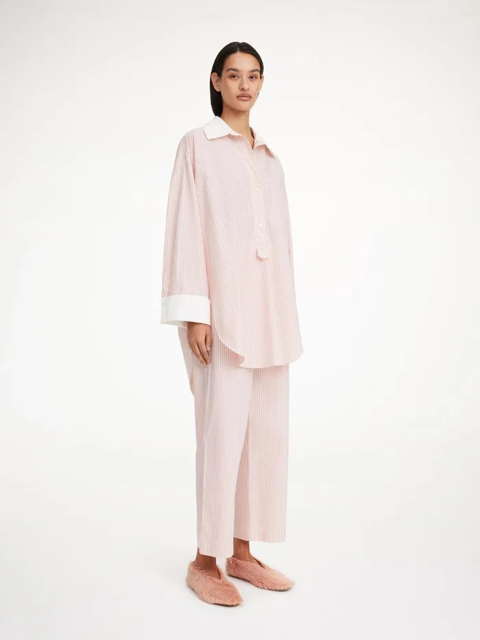 By Malene Birger Shirts Women Maye Organic Cotton Shirt Skinny Stripe Diva