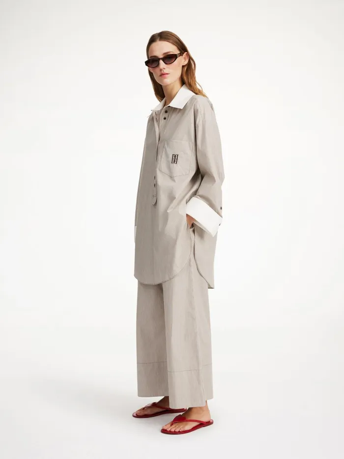 By Malene Birger Shirts Women Maye Organic Cotton Shirt Warm Brown