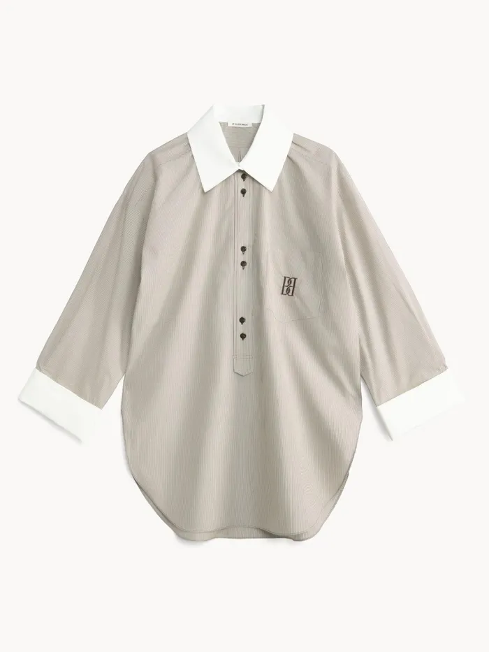 By Malene Birger Shirts Women Maye Organic Cotton Shirt Warm Brown