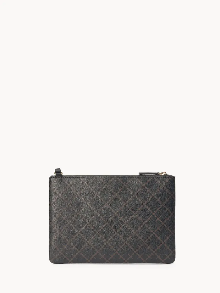 By Malene Birger Signature Flower Women Ivy Purse Dark Chokolate
