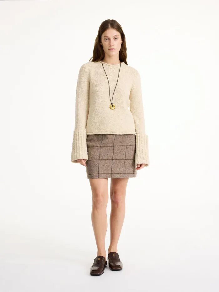 By Malene Birger Skirts Women Vestlinge Mini Skirt Autumn Check