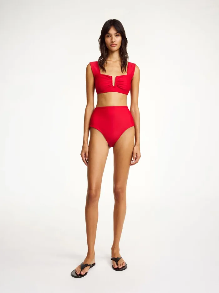 By Malene Birger Swimwear Women Belira Bikini Bottom Dark Chilli