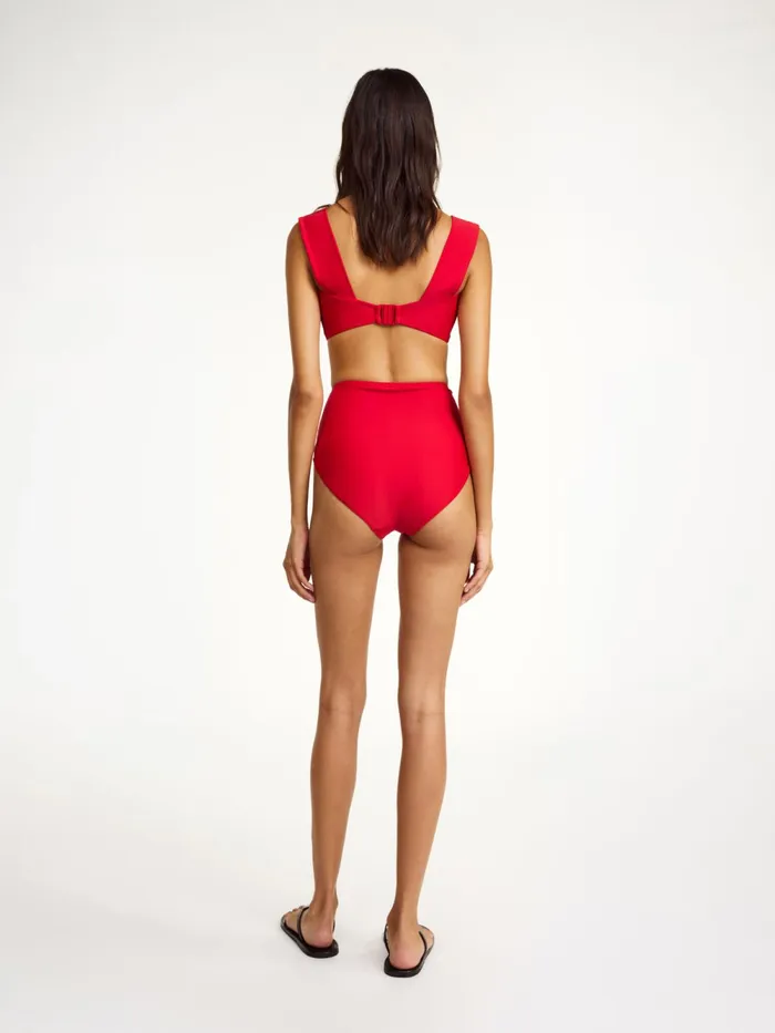 By Malene Birger Swimwear Women Belira Bikini Bottom Dark Chilli