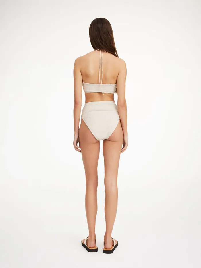 By Malene Birger Swimwear Women Seabay Bikini Top Oyster Gray
