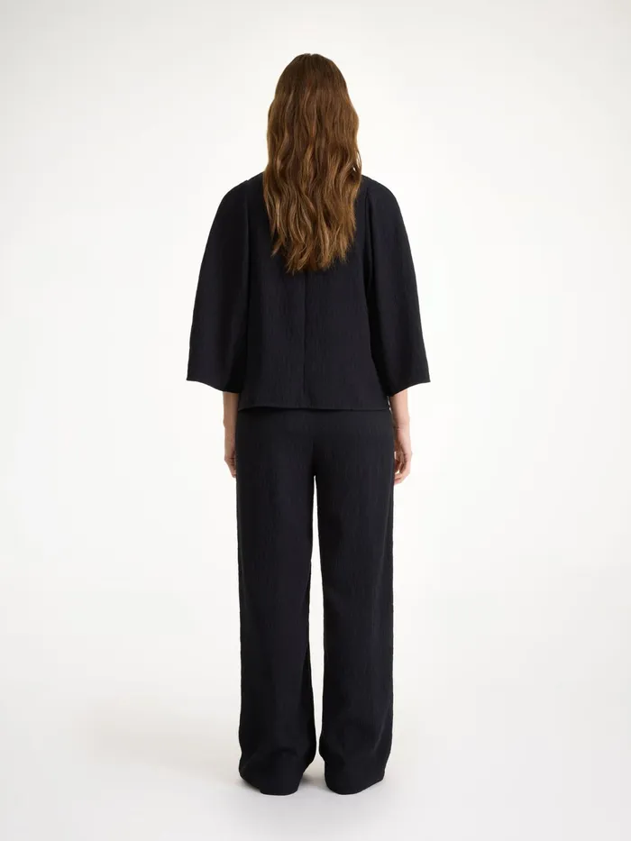 By Malene Birger Tops and Blouses Women Calyas Blouse Black