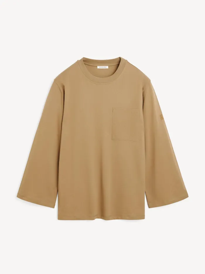 By Malene Birger Tops and Blouses Women Fayeh Oversized Longsleeve Light Brown