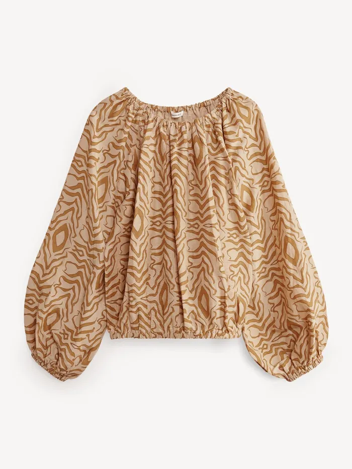 By Malene Birger Tops and Blouses Women Lalow Blouse Peacock