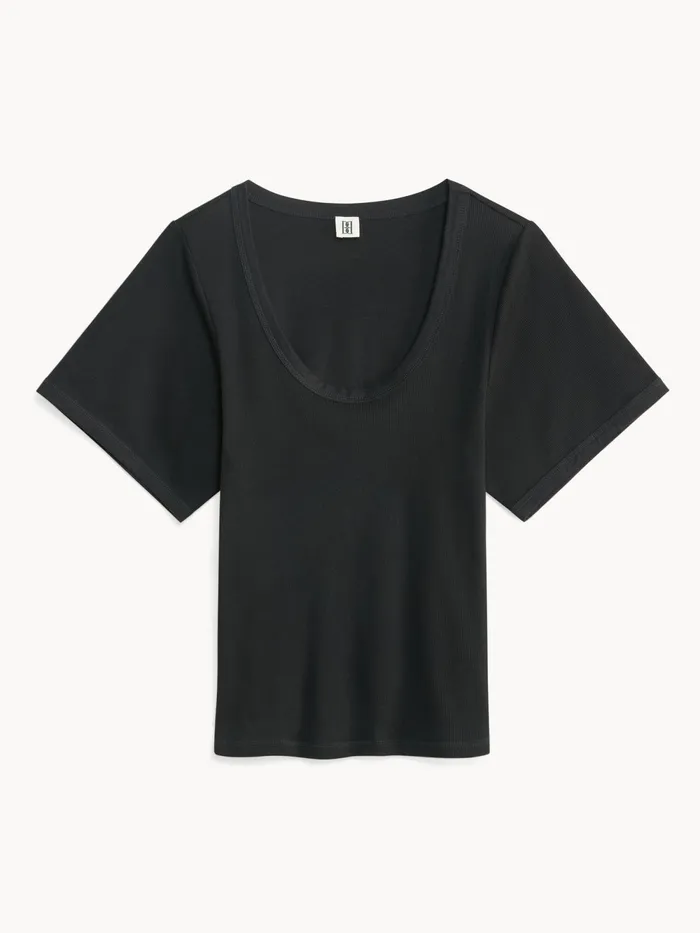 By Malene Birger Tops and Blouses Women Lunai TShirt Black