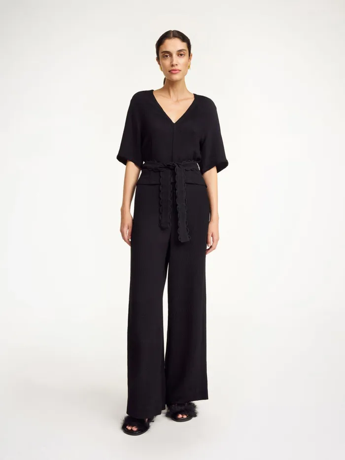 By Malene Birger Tops and Blouses Women Ullas Blouse Black