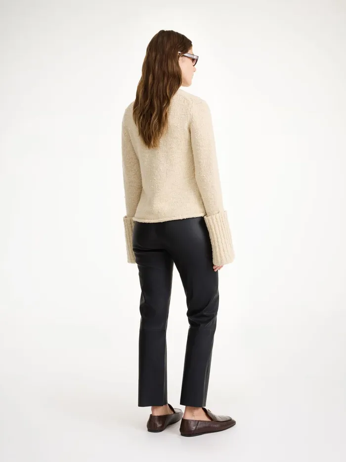 By Malene Birger Trousers Women Florentina Leather Trousers Black