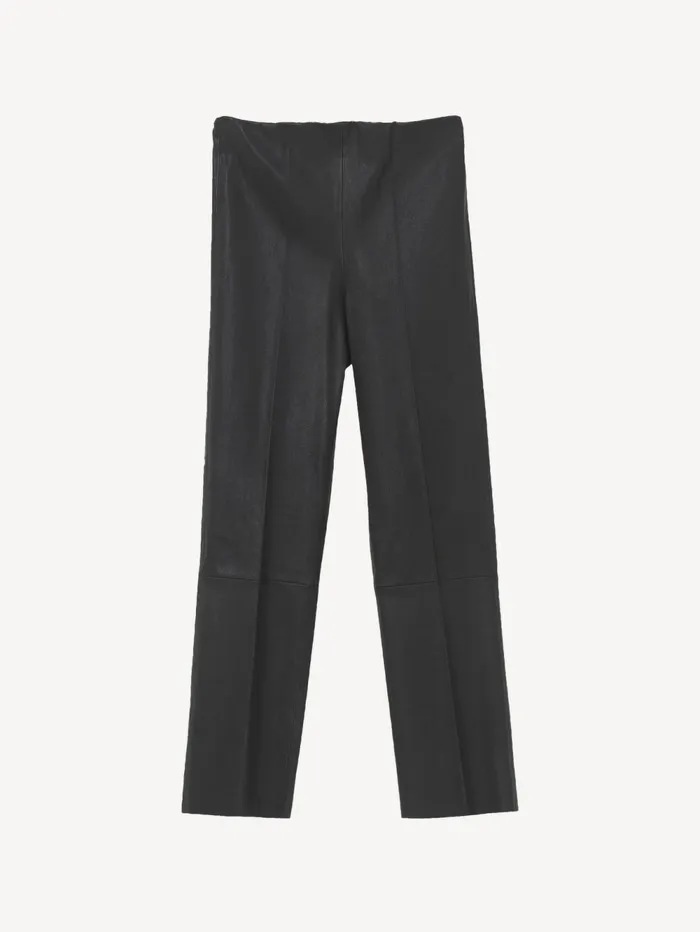 By Malene Birger Trousers Women Florentina Leather Trousers Black