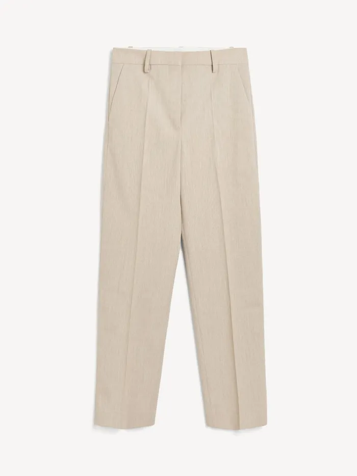 By Malene Birger Trousers Women Igda StraightLeg Trousers Beige Melange