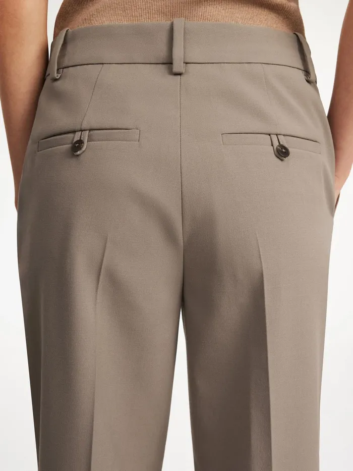 By Malene Birger Trousers Women Igda StraightLeg Trousers Shitake