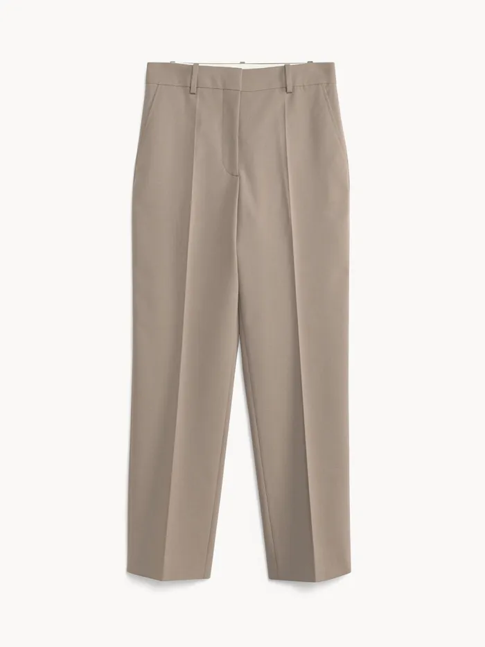 By Malene Birger Trousers Women Igda StraightLeg Trousers Shitake