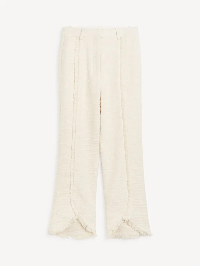 By Malene Birger Trousers Women Nadihas HighWaist Trousers Soft White