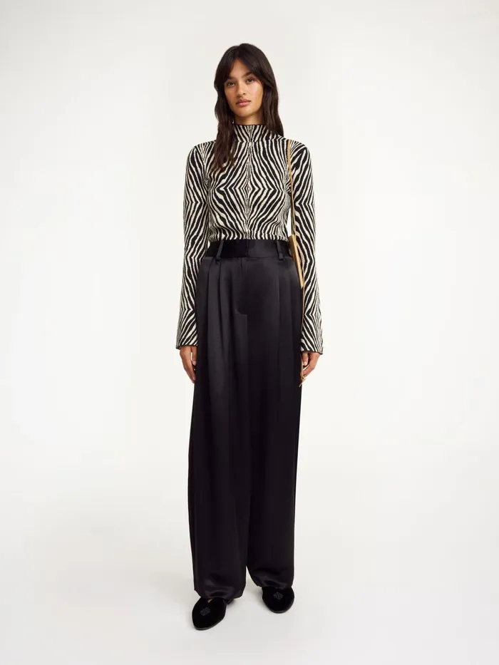 By Malene Birger Trousers Women Piscali WideLeg Trousers Black