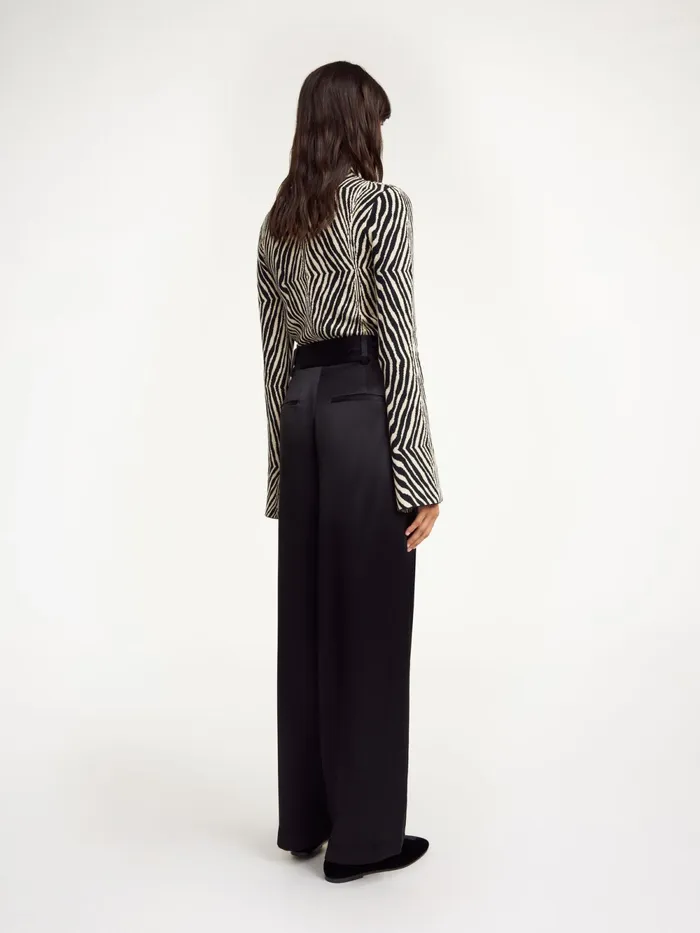 By Malene Birger Trousers Women Piscali WideLeg Trousers Black