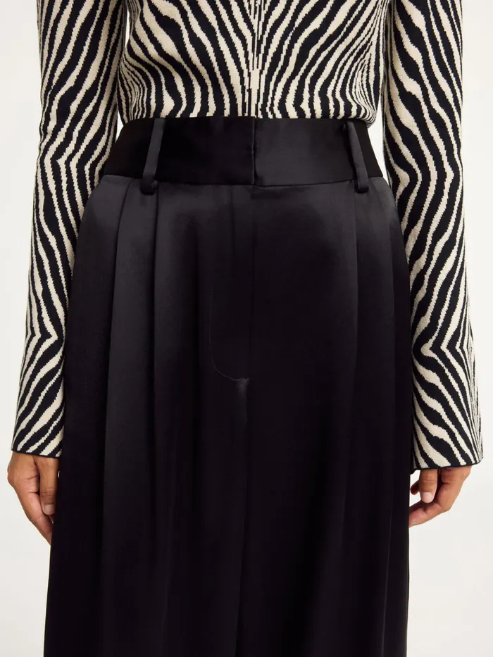 By Malene Birger Trousers Women Piscali WideLeg Trousers Black