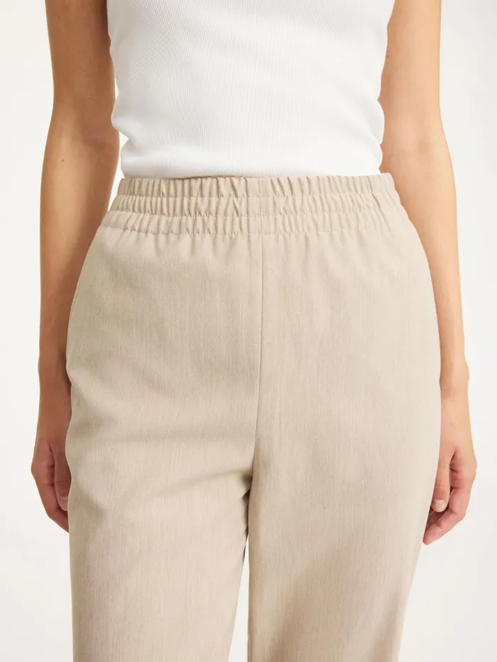By Malene Birger Trousers Women Remi Trousers Beige Melange