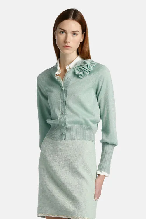 Cardigan Mariposa Mariposa Luisa Spagnoli Women Cardigan Mariposa Mariposa Luisa Spagnoli Women