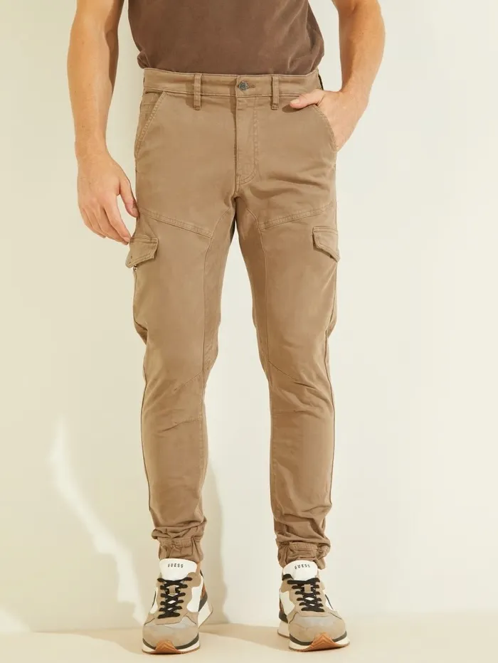 Cargo Pants Walnut Shell Pants and Shorts GUESS Men