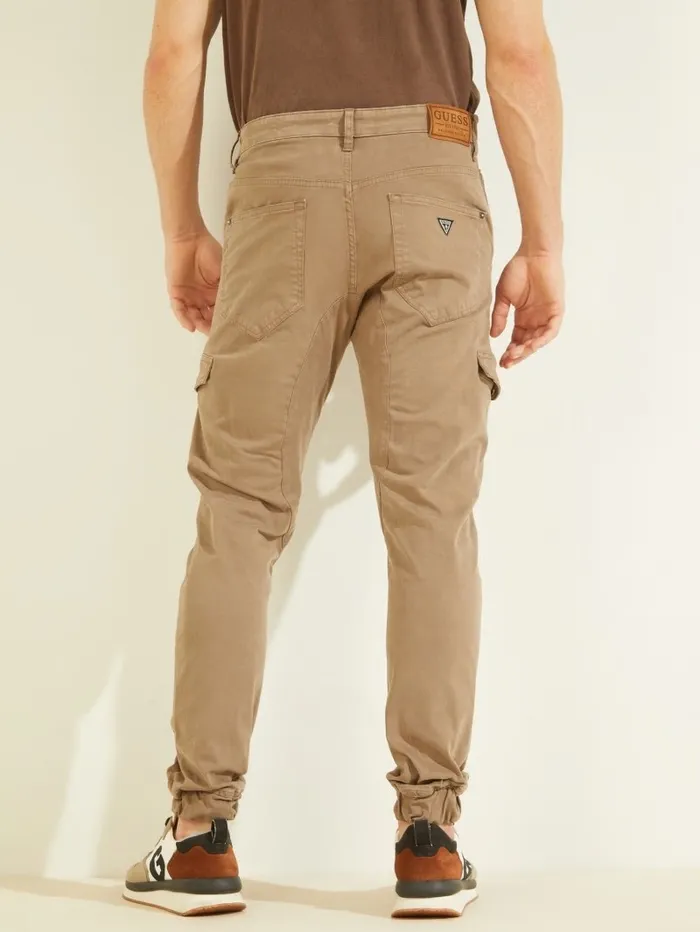 Cargo Pants Walnut Shell Pants and Shorts GUESS Men Cargo Pants Walnut Shell Pants and Shorts GUESS Men