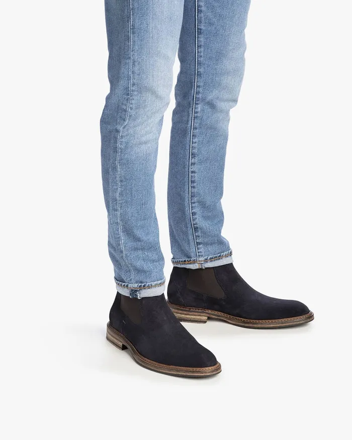Chelsea Boots Men Floris Van Bommel De Moker 0201 Suede