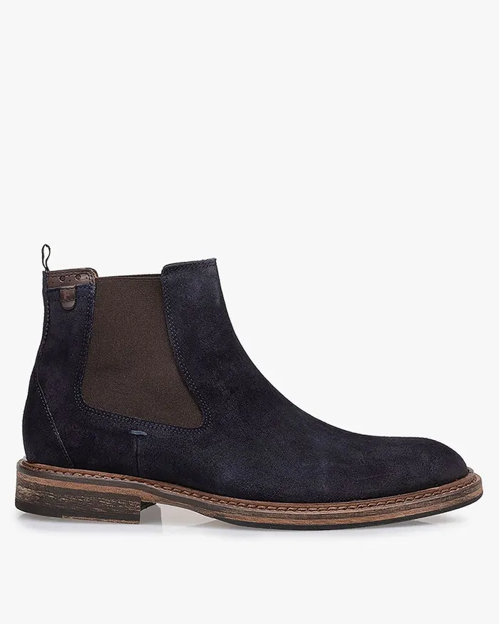 Chelsea Boots Men Floris Van Bommel De Moker 0201 Suede