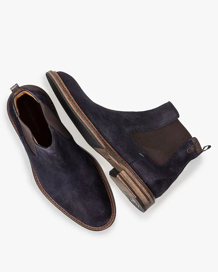 Chelsea Boots Men Floris Van Bommel De Moker 0201 Suede