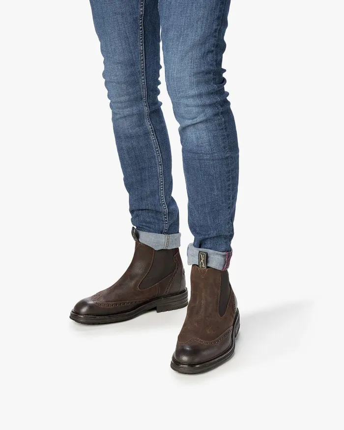 Chelsea Boots Men Floris Van Bommel De Zeker 0202 Suede
