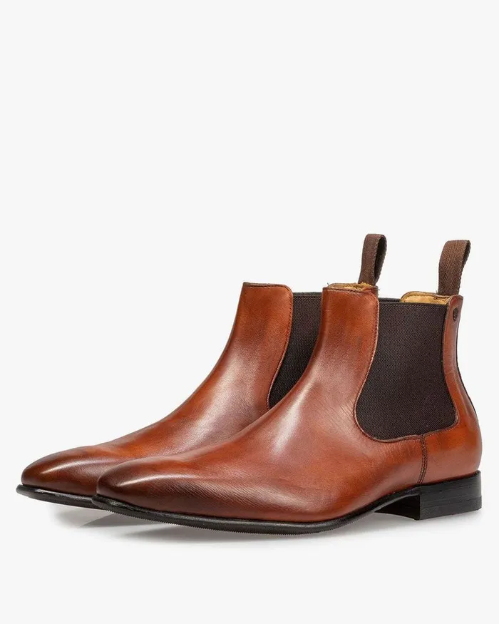 Chelsea Boots Men Floris Van Bommel Gira 0500 Calfleather