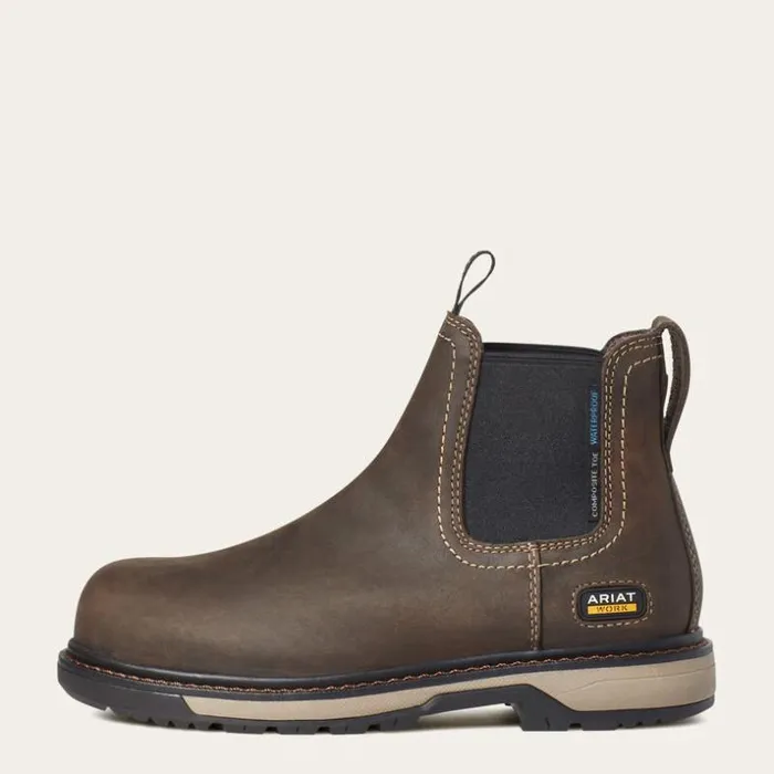 Chelsea Boots Women Ariat Riveter Chelsea CSA Waterproof Composite Toe Work Boot Dark Brown Chelsea Boots Women Ariat Riveter Chelsea CSA Waterproof Composite Toe Work Boot Dark Brown
