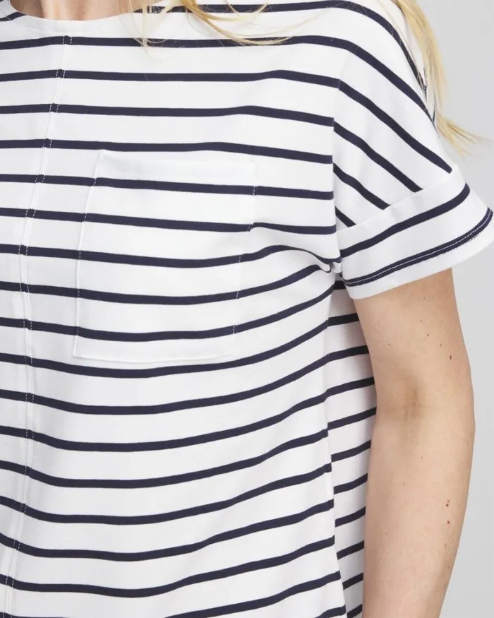 Chico039s Activewear Zenergy UPF Knit Stripe Dolman Top Classic Navy 8211 Clothing Chico039s Activewear Zenergy UPF Knit Stripe Dolman Top Classic Navy 8211 Clothing