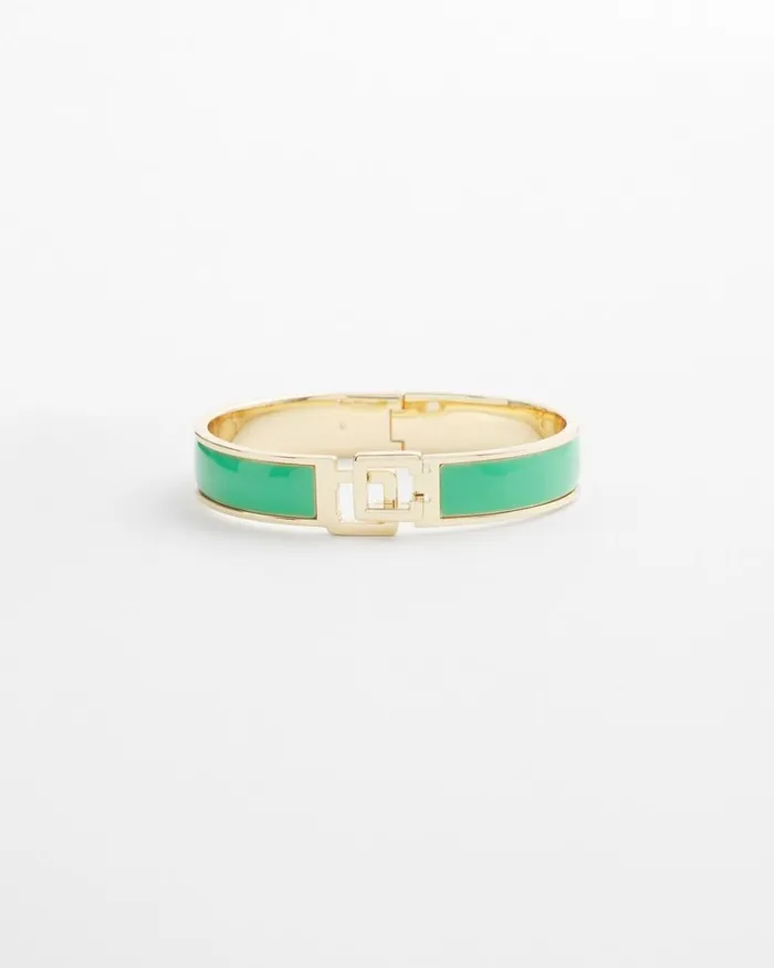 Chico039s Bracelets Chico039s Click Green Bangle Grassy Green 8211 Shoes and Accessories Chico039s Bracelets Chico039s Click Green Bangle Grassy Green 8211 Shoes and Accessories