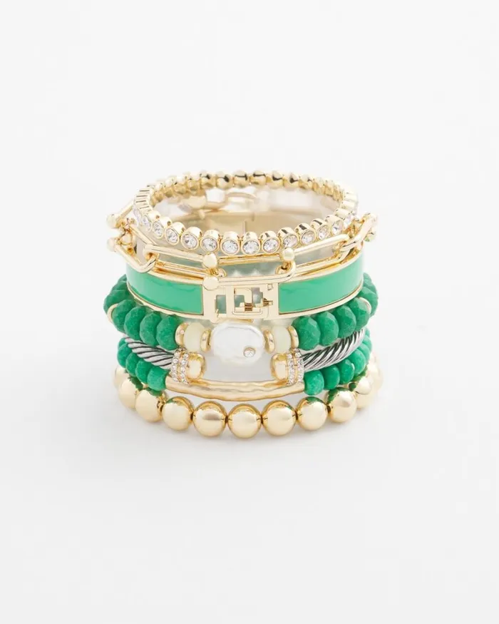 Chico039s Bracelets Chico039s Click Green Bangle Grassy Green 8211 Shoes and Accessories Chico039s Bracelets Chico039s Click Green Bangle Grassy Green 8211 Shoes and Accessories