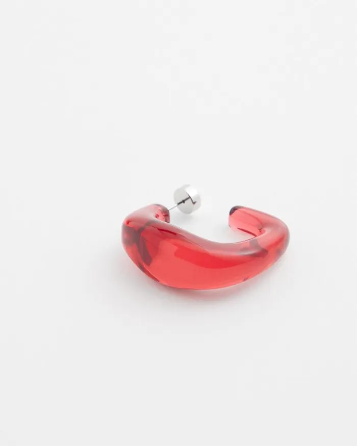 Chico039s Earrings No Droop Red Lucite Square Hoops Madeira Red 8211 Shoes and Accessories Chico039s Earrings No Droop Red Lucite Square Hoops Madeira Red 8211 Shoes and Accessories