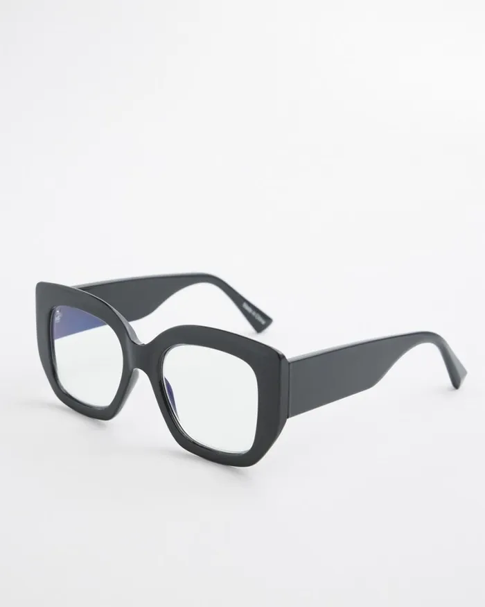 Chico039s Eyewear Thick Square Readers Black 8211 Shoes and Accessories