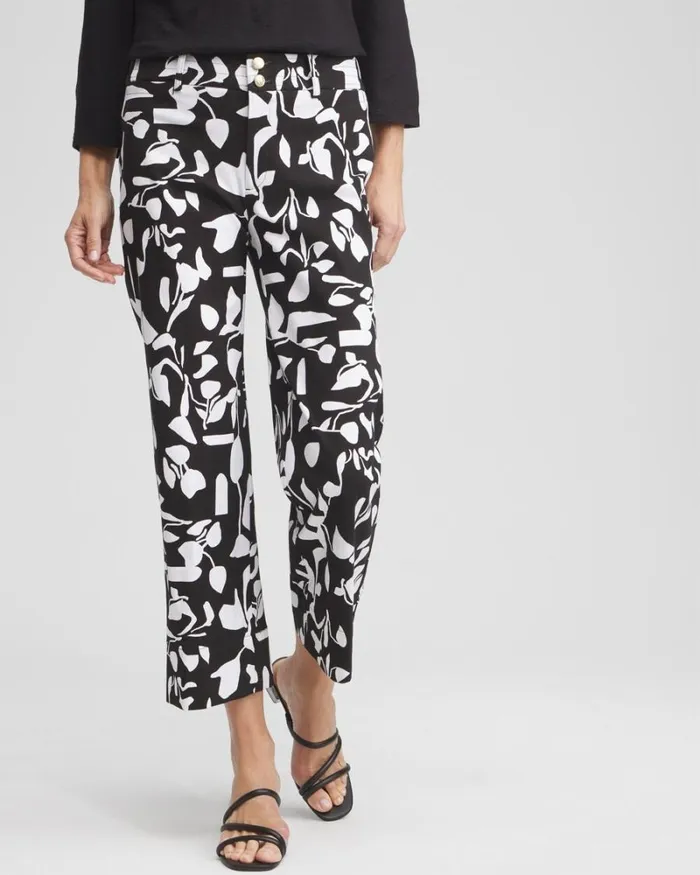 Chico039s Pants Abstract Print Trapunto Cropped Pants Blackwhite 8211 Clothing Chico039s Pants Abstract Print Trapunto Cropped Pants Blackwhite 8211 Clothing