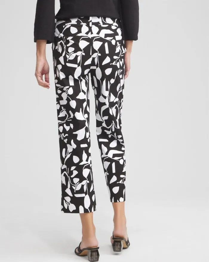 Chico039s Pants Abstract Print Trapunto Cropped Pants Blackwhite 8211 Clothing Chico039s Pants Abstract Print Trapunto Cropped Pants Blackwhite 8211 Clothing