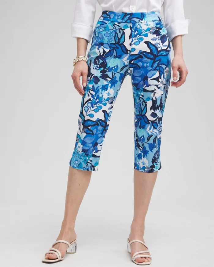 Chico039s Pants Brigitte Cool Floral Capri Pants Alabasterclassic Navy 8211 Clothing Chico039s Pants Brigitte Cool Floral Capri Pants Alabasterclassic Navy 8211 Clothing