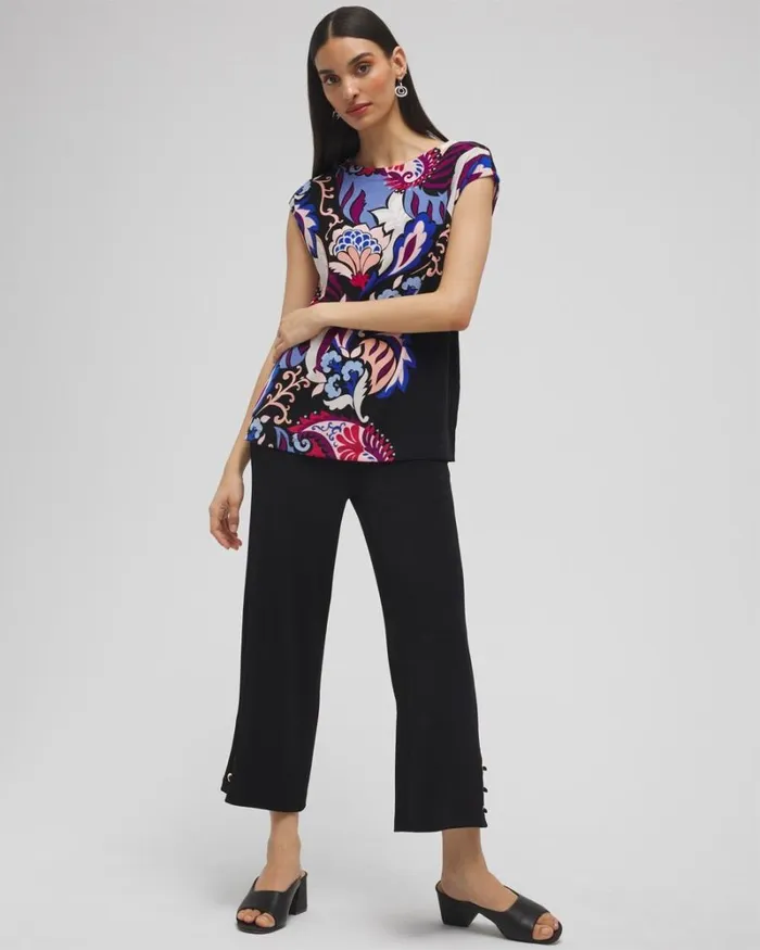Chico039s Pants Travelers Lace Up Cropped Pants Travelers India Ink 8211 Clothing Chico039s Pants Travelers Lace Up Cropped Pants Travelers India Ink 8211 Clothing