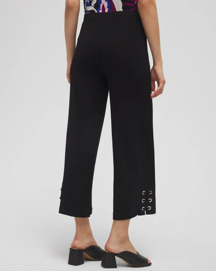 Chico039s Pants Travelers Lace Up Cropped Pants Travelers India Ink 8211 Clothing Chico039s Pants Travelers Lace Up Cropped Pants Travelers India Ink 8211 Clothing