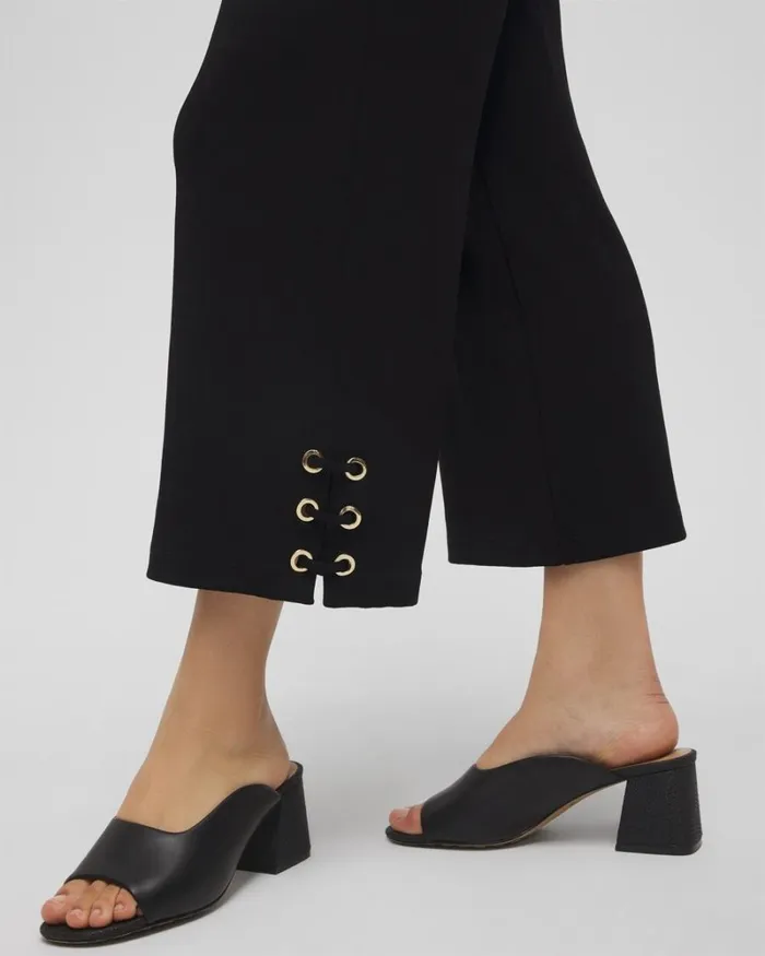 Chico039s Pants Travelers Lace Up Cropped Pants Travelers India Ink 8211 Clothing Chico039s Pants Travelers Lace Up Cropped Pants Travelers India Ink 8211 Clothing