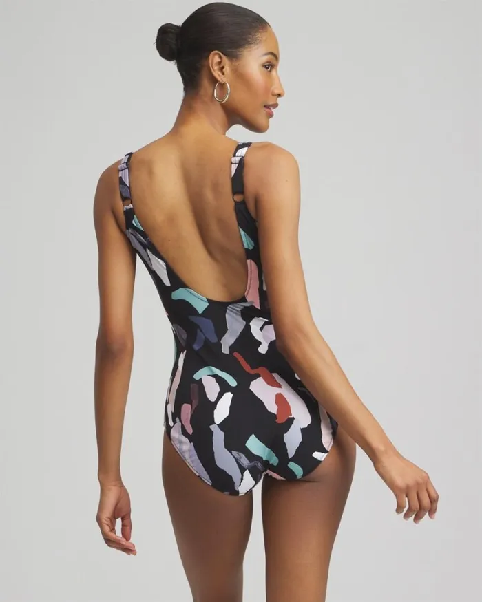 Chico039s Swim Gottex Rocky High Neck One Piece Swimsuit Blackwhite 8211 Clothing Chico039s Swim Gottex Rocky High Neck One Piece Swimsuit Blackwhite 8211 Clothing