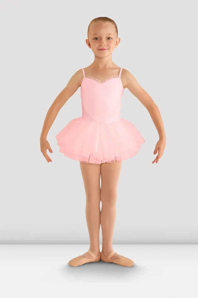 Children Dresses Bloch Girls Valentine Tutu Leotard Candy Pink