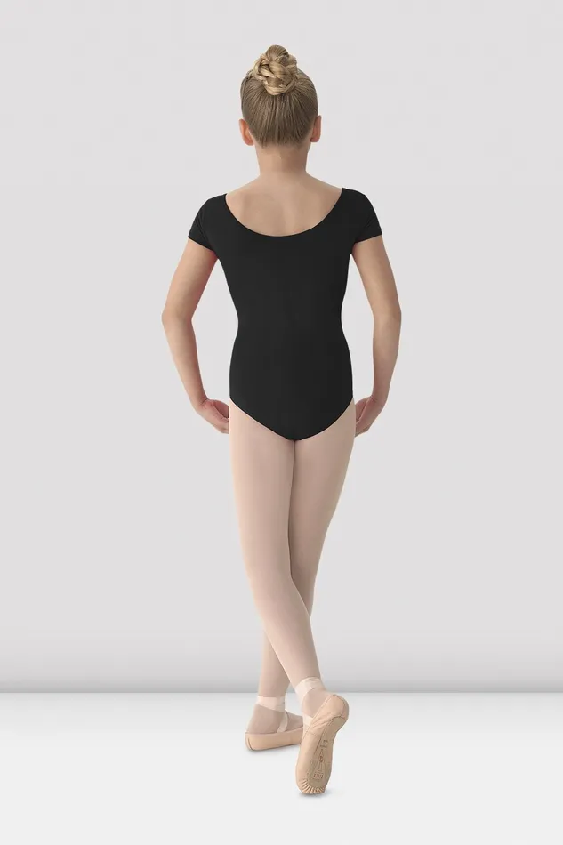 Children Girls Mirella Classic Short Sleeve Leotard Black Basics Bloch Children Girls Mirella Classic Short Sleeve Leotard Black Basics Bloch