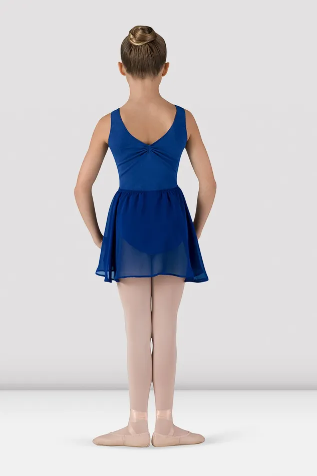 Children Skirts and Tutus Bloch Girls Barre Stretch Waist Ballet Skirt Royal