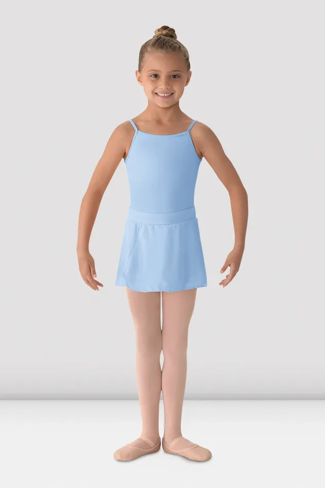 Children Skirts and Tutus Bloch Girls Mirella Solid Skirt Light Blue